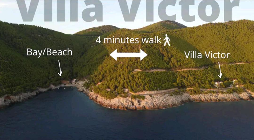 Villa Victor Babino Polje Extérieur photo